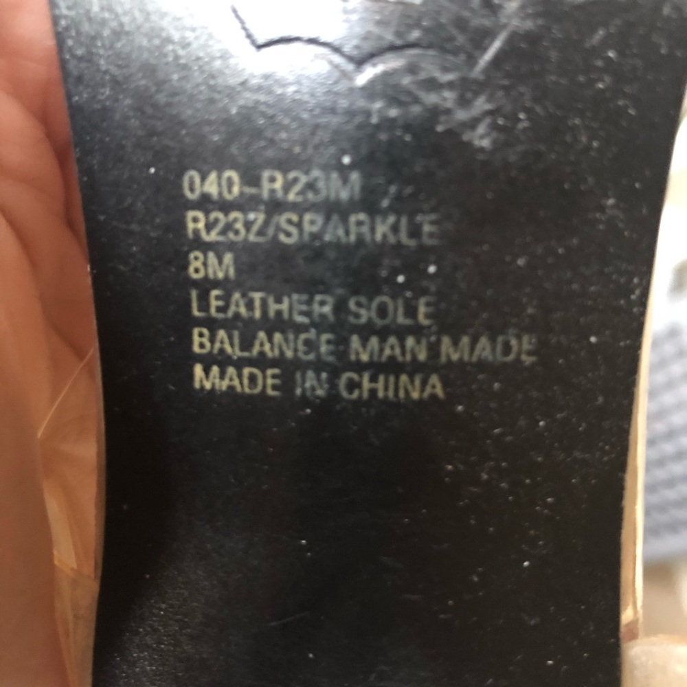 Rhinestone Slip On Heels - Picture 6 of 9